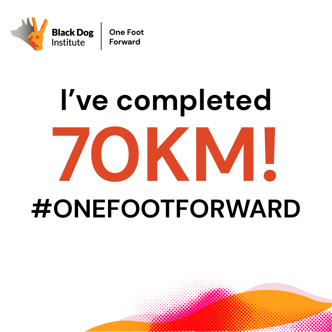 Social Post - Completed 70km