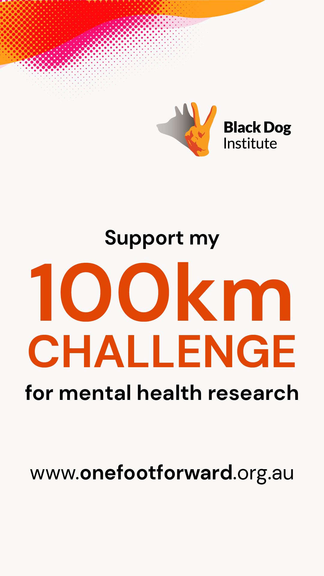 Instagram Story - 100km