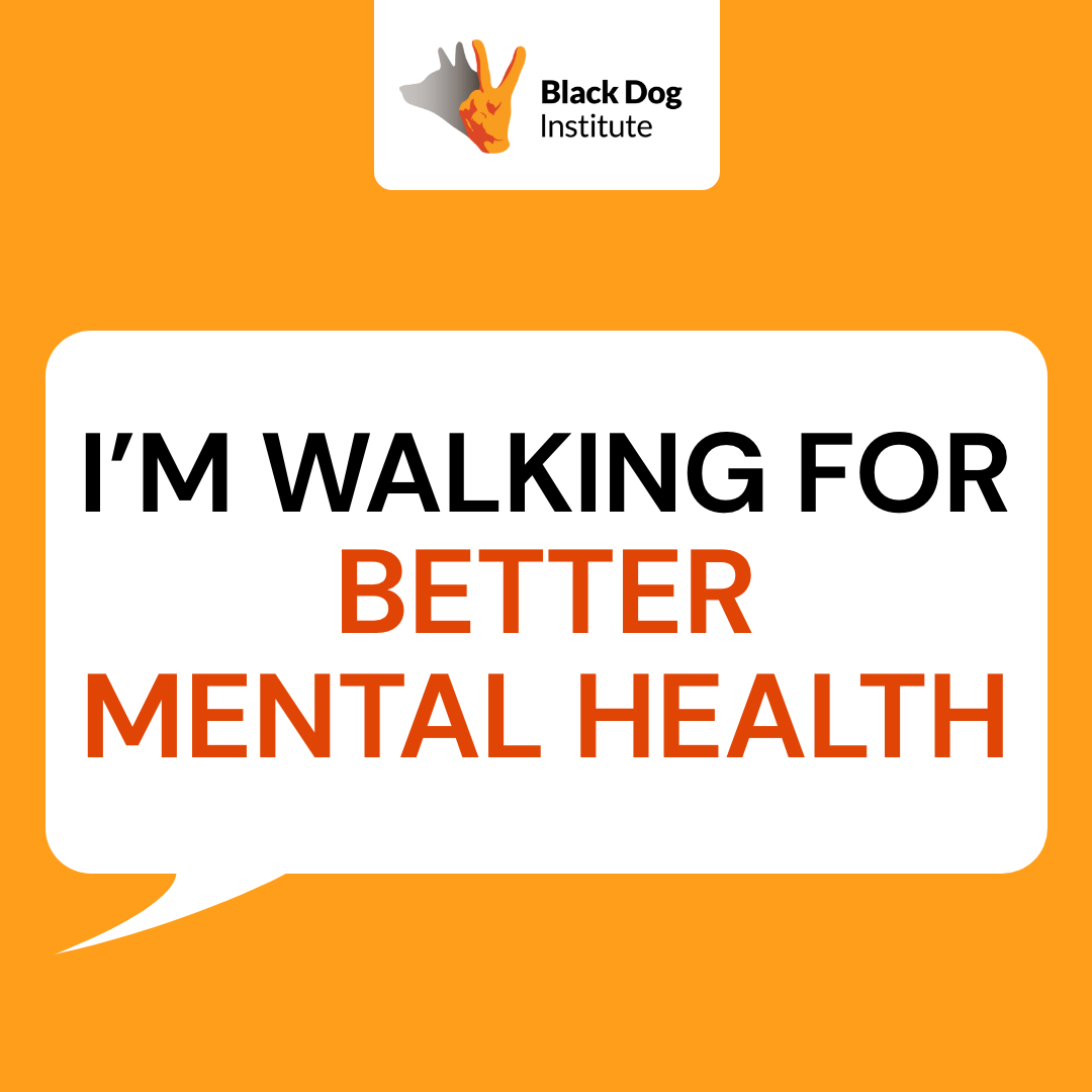 Walking for better mental health