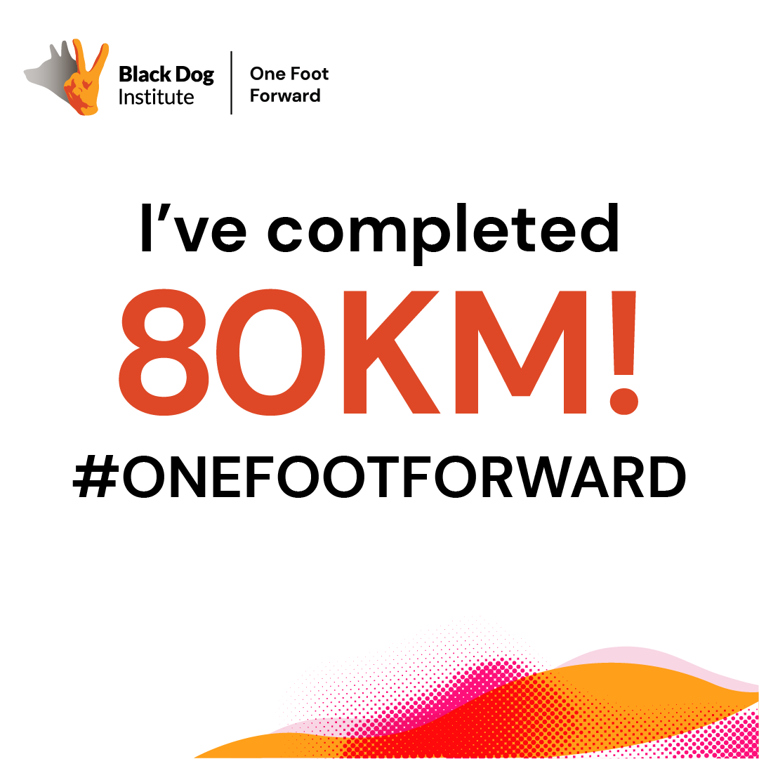 Social Post - Completed 80km